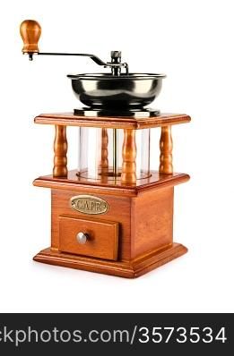 coffee grinder isolated