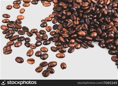coffee isolated on white