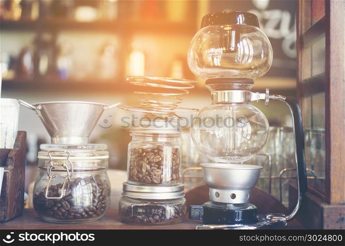 Coffee Maker in Coffee Shop