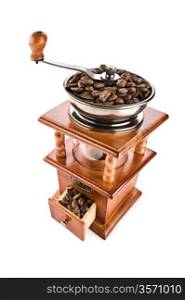 coffee mill isolated