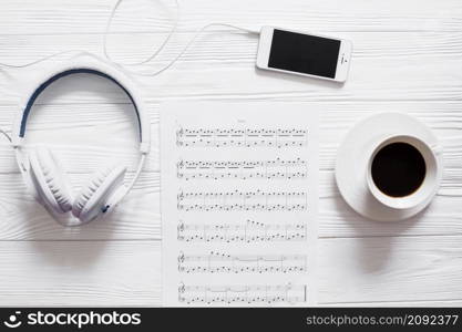 coffee music objects