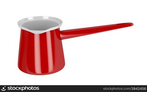 Coffee pot isolated on white background