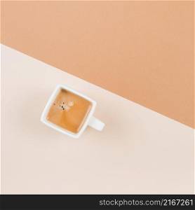 coffee white cup dual background