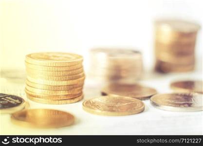 Coins for finance and banking