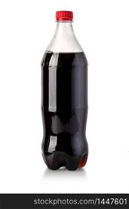 Cola bottle. Isolated on white background with clipping path