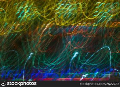 cold colors illuminated background neon lights