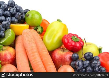 collection fruit and vegetable