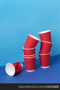 collection plastic cups table 12