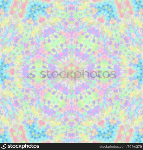 Color background with abstract concentric pattern