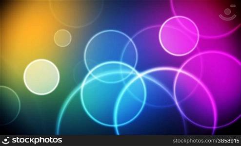 Color circles loop