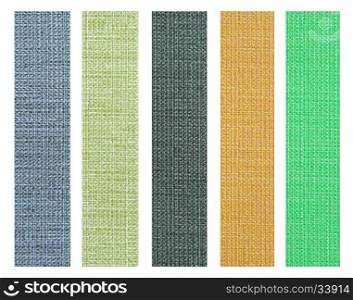 color fabric texture sample for interior design