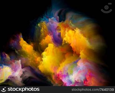 Color paint abstract background on design, creativity, inspiration and art. 3D Color series.