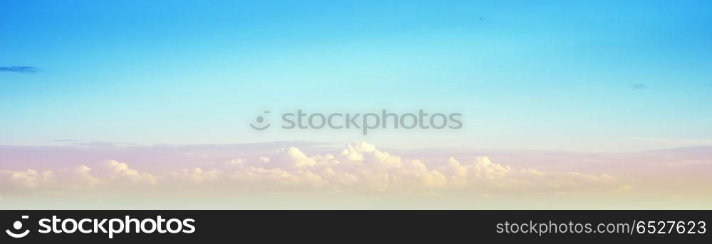 Color sky summer background. Color sky summer background. Clouds and air. Color sky summer background