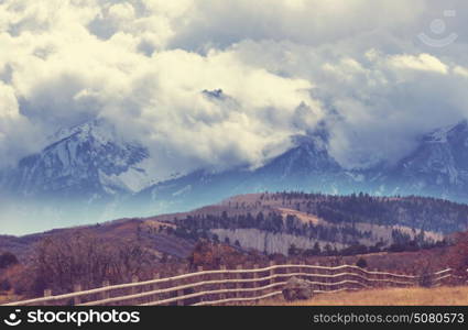 Colorado mountains. Mountain Landscape in Colorado Rocky Mountains, Colorado, United States.