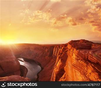 Colorado river in Arizona