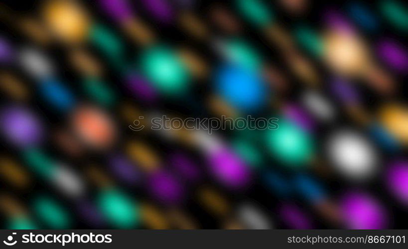 Colored blurred lights. Abstract background with a color gradient. Vector illustration for wallpaper, banner covers and creative design. Creative design