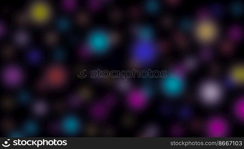 Colored blurred lights. Abstract background with a color gradient. Vector illustration for wallpaper, banner covers and creative design. Creative design