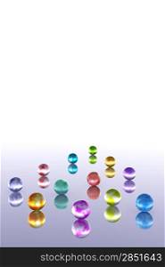 Colored Crystal Balls