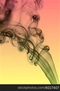 colored rays smoke abstract in colored background