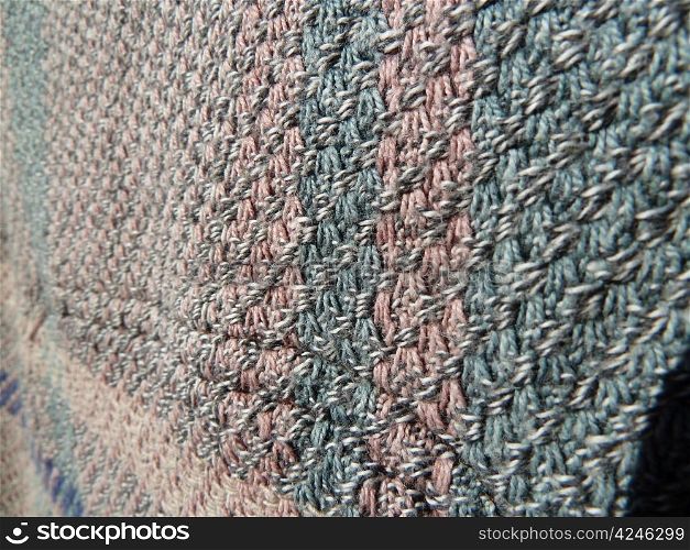 colored woven fabric as a background