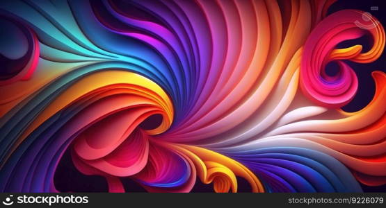 colorful abstract background. Generative ai. colorful abstract background. Generative ai image