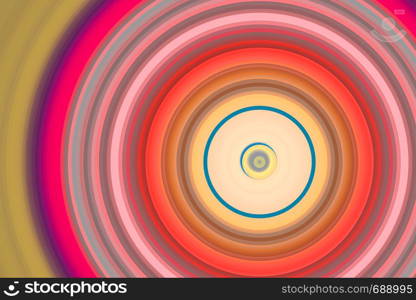 Colorful abstract background with circular lines