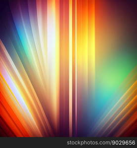 Colorful abstract background with glowing neon lights in shape of stripes. Abstract background with colorful lights