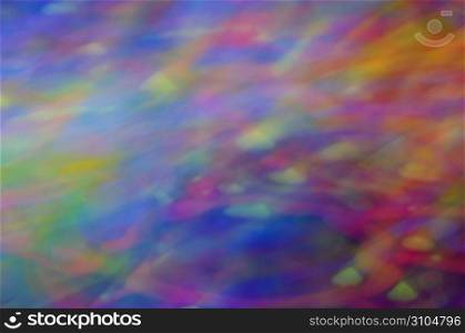 Colorful abstract, close-up