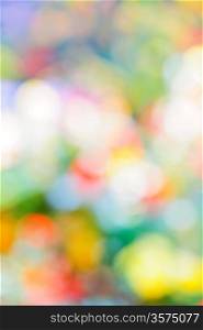 Colorful abstract defocused background
