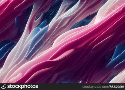 Colorful abstract seamless textile pattern 3d illustrated