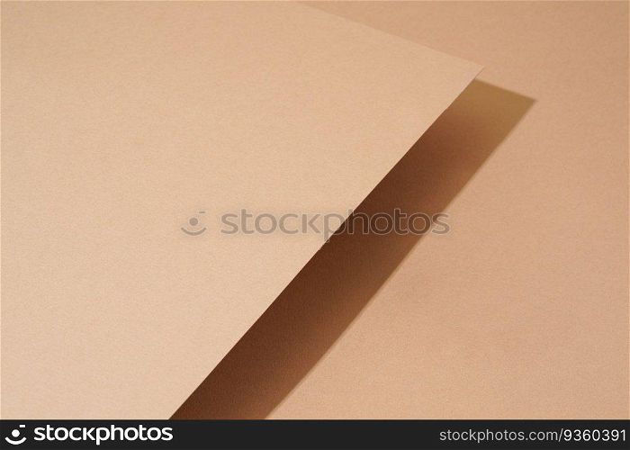 Colorful background from brown paper with shadow. Abstract geometric. The colorful background from brown paper with shadow. Abstract geometric
