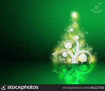 Colorful background on christmas and new year theme