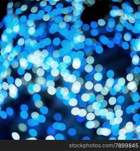 Colorful bokeh light as background