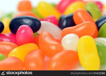 colorful candies , close up shot for background