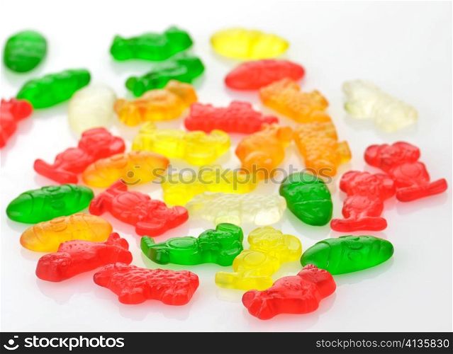 colorful candies , close up shot for background