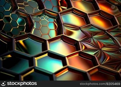 Colorful carnival mosaic glass abstract background. distinct generative AI image.. Colorful carnival mosaic glass abstract background