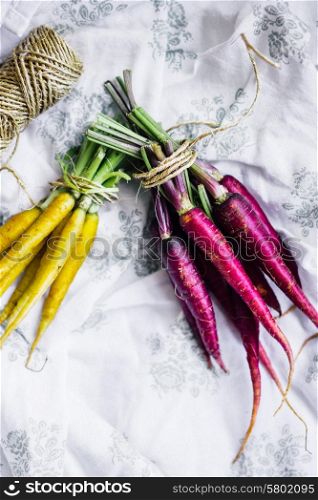 Colorful carrots