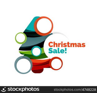 Colorful Christmas abstract banner design with bubbles. Colorful Christmas abstract banner design with bubbles.