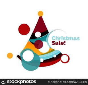 Colorful Christmas abstract banner design with bubbles. Colorful Christmas abstract banner design with bubbles.