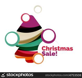 Colorful Christmas abstract banner design with bubbles. Colorful Christmas abstract banner design with bubbles.