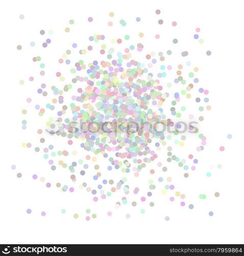 Colorful Confetti Isolated on White Background. Confetti Background. Colorful Confetti