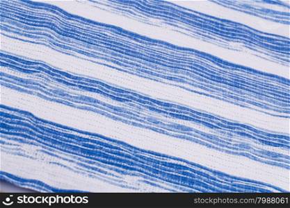 Colorful fabric for background, close-up image.