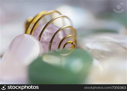 Colorful Gems close up