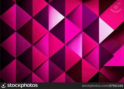 Colorful geometric abstract background, trending magenta shades of color. Colorful vintage organic bacground