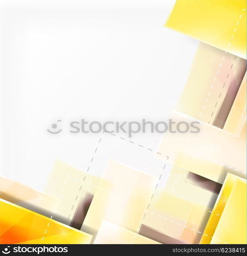 Colorful glossy arrow shapes. Abstract background. web brochure, internet flyer, wallpaper or cover poster design. Geometric style, colorful realistic glossy arrow shapes with copyspace. Directional idea banner