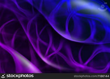 Colorful graphic wavy abstract background from curved duotone lines with soft light. Can be used for your creativity.. Wavy creative abstract background from duotone curves.