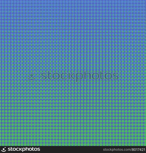 Colorful Halftone Background. Colored Dots Effect. Halftone Blue Green Pattern. Colorful Halftone Background.