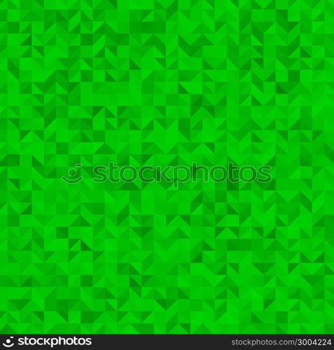 colorful illustration with abstract green triangle background for your design