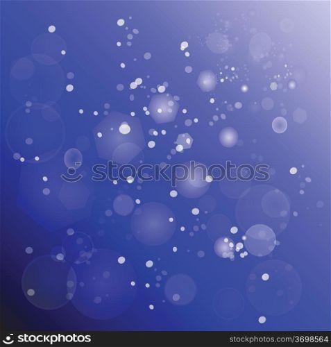 colorful illustration with blue background for your design