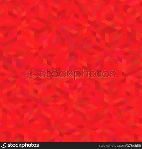 colorful illustration with red background for your design